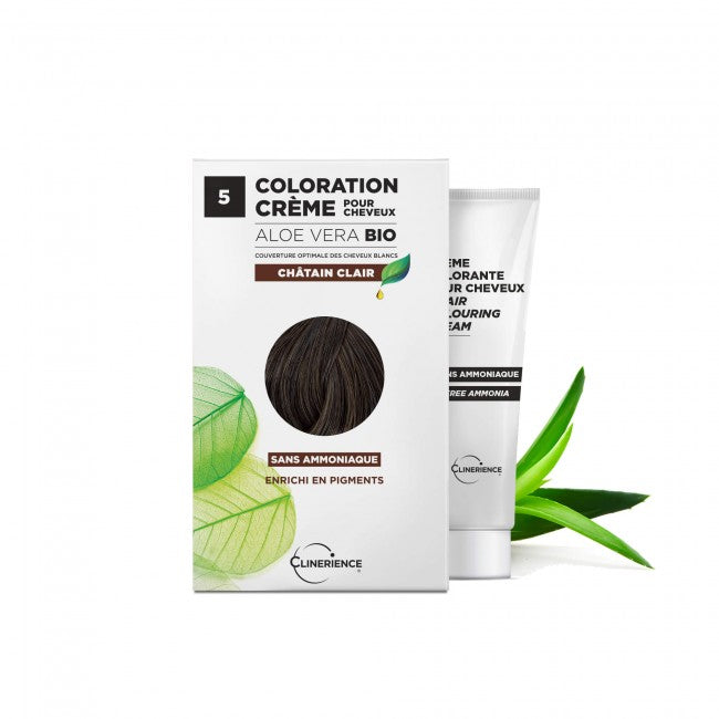 CLINERIENCE - LIGHT BROWN N°5 ORGANIC ALOE VERA COLOR